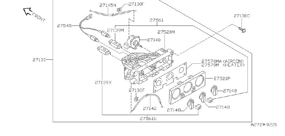 Nissan Sentra Button Air Conditioner. Button and Switch Air