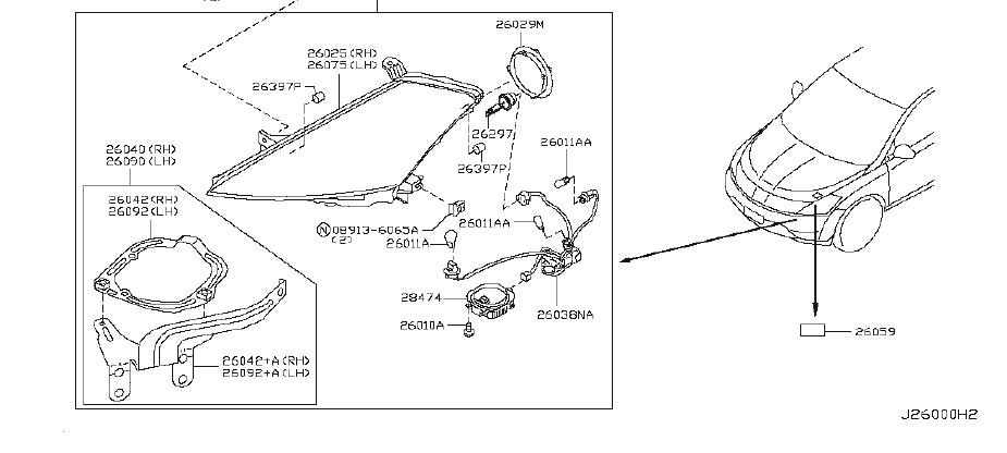 2005-Nissan-Altima-Headlight-Assembly-Diagram
